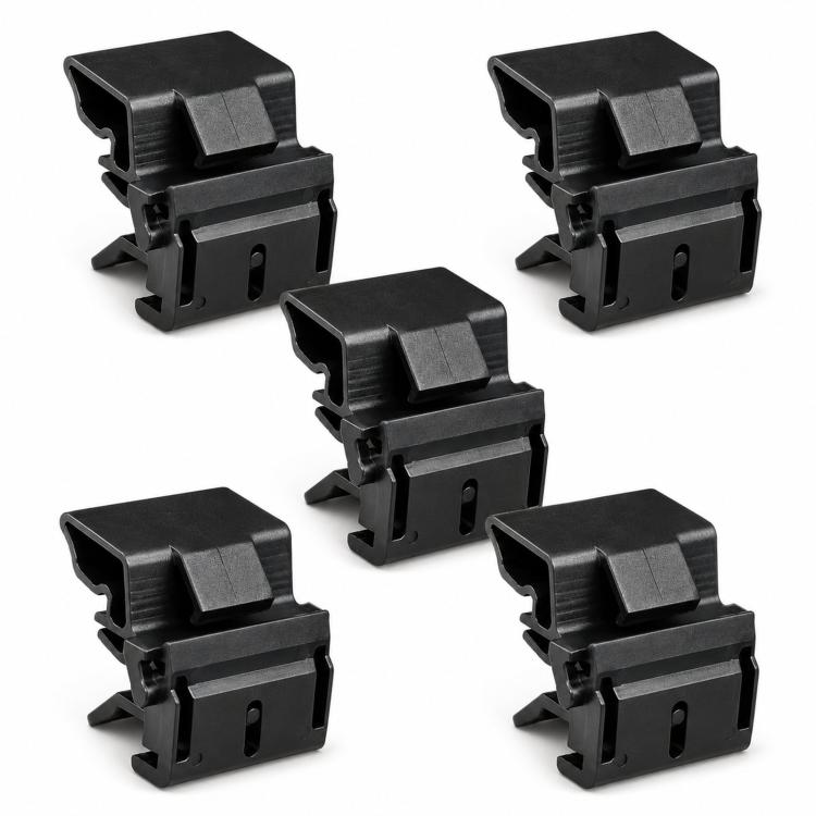 Set 5 clip fissaggio scatola portaoggetti Tesla Model 3 Y