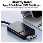 Lettore schede USB Type-C 3.0 6 in 1 SD TF CF MS