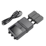 Caricabatterie intelligente YX a 3 vie con display LCD per DJI Mini 5 Pro / Mini 4 Pro / Mini 3 Pro / Mini 3 - Hub di ricarica multi-batteria, US Plug, EU Plug, UK Plug, AU Plug