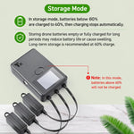 Caricabatterie intelligente YX a 3 vie con display LCD per DJI Mini 5 Pro / Mini 4 Pro / Mini 3 Pro / Mini 3 - Hub di ricarica multi-batteria, US Plug, EU Plug, UK Plug, AU Plug