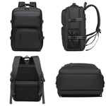 WEIXIEER B927 Zaino da uomo minimalista di grande capacità, impermeabile, in tessuto Oxford, per lavoro e laptop.