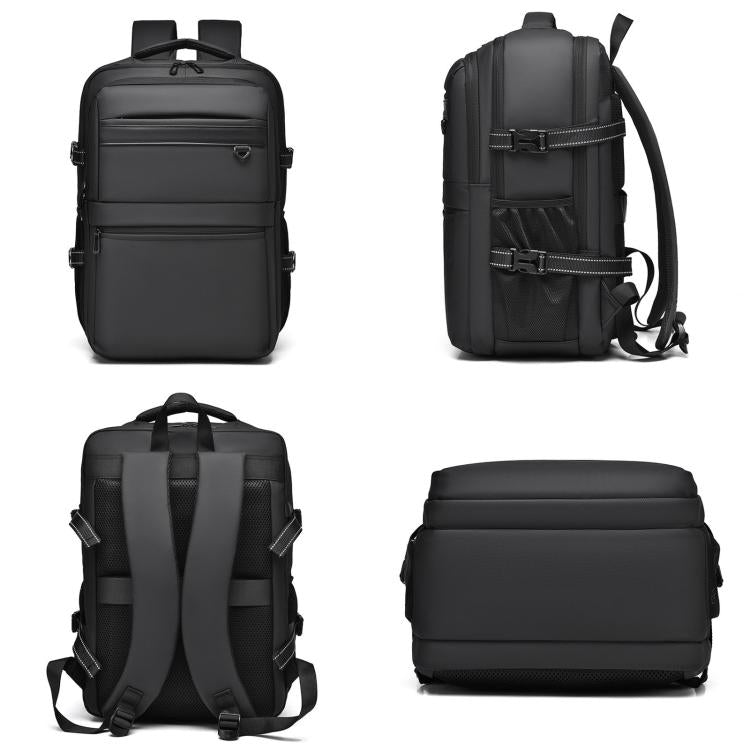 Zaino da lavoro da uomo WEIXIRE B929 per brevi viaggi, leggero e capiente, ideale per laptop.