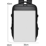 Zaino da lavoro da uomo WEIXIRE B929 per brevi viaggi, leggero e capiente, ideale per laptop.