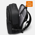 Zaino da lavoro da uomo WEIXIRE B929 per brevi viaggi, leggero e capiente, ideale per laptop.