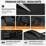 Zaino da lavoro da uomo WEIXIRE B929 per brevi viaggi, leggero e capiente, ideale per laptop.