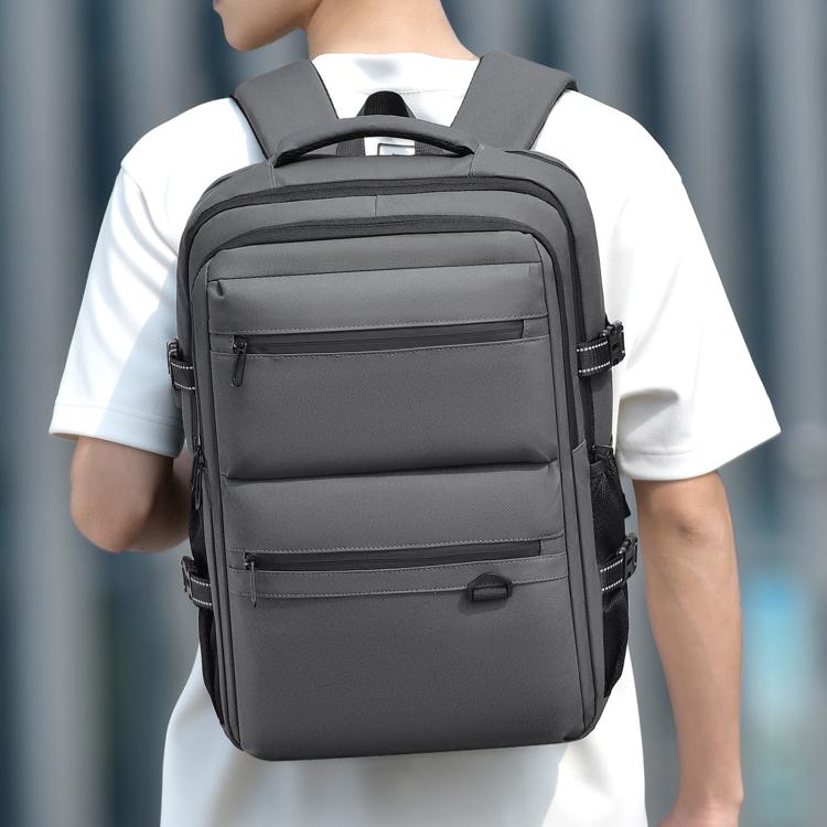 Zaino multifunzionale da viaggio WEIXIER B928 da uomo, capiente, impermeabile, in tessuto Oxford, ideale per laptop.