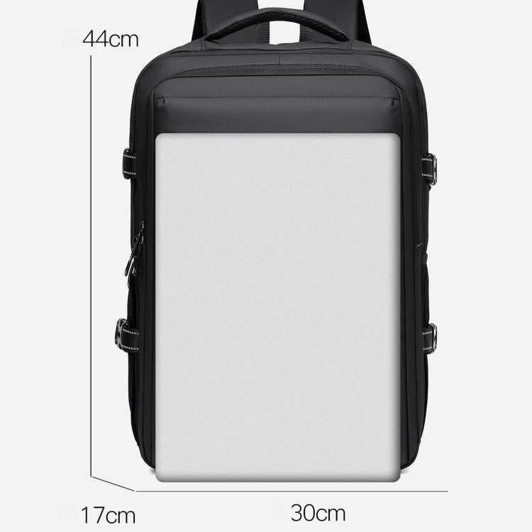 Zaino multifunzionale da viaggio WEIXIER B928 da uomo, capiente, impermeabile, in tessuto Oxford, ideale per laptop.