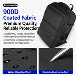 Zaino multifunzionale da viaggio WEIXIER B928 da uomo, capiente, impermeabile, in tessuto Oxford, ideale per laptop.