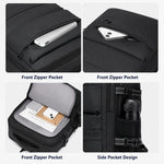 Zaino multifunzionale da viaggio WEIXIER B928 da uomo, capiente, impermeabile, in tessuto Oxford, ideale per laptop.