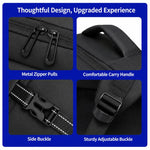 Zaino multifunzionale da viaggio WEIXIER B928 da uomo, capiente, impermeabile, in tessuto Oxford, ideale per laptop.
