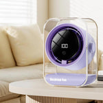 Ventilatore da tavolo F15 con timer e display digitale