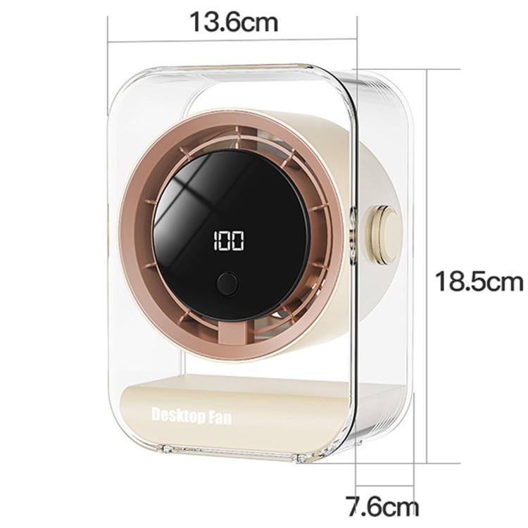 Ventilatore da tavolo F15 con timer e display digitale