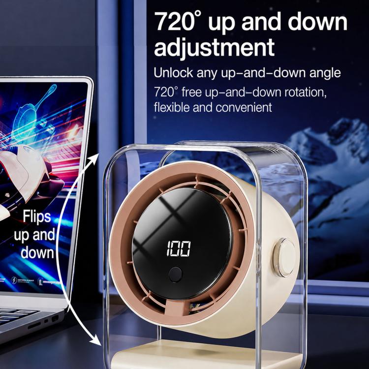 Ventilatore da tavolo F15 con timer e display digitale
