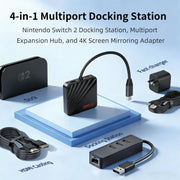 Docking station HDMI multifunzione STARTRC GAMES per mirroring dello schermo, For Nintendo Switch Series