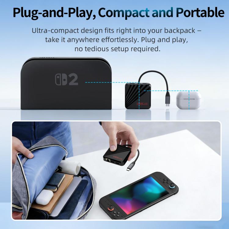 Docking station HDMI multifunzione per Nintendo Switch