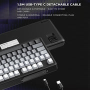 Tastiera meccanica cablata FURYCUBE con LED RGB stampati lateralmente