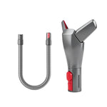 Accessorio per materassi per aspirapolvere Dyson V15 / V11 / V10 / V8 / V7, con angolo regolabile a 30 gradi. Spazzola per la polvere del letto., Single Attachment, Hose+Attachment