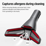 Accessorio per materassi per aspirapolvere Dyson V15 / V11 / V10 / V8 / V7, con angolo regolabile a 30 gradi. Spazzola per la polvere del letto., Single Attachment, Hose+Attachment