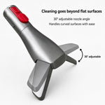 Accessorio per materassi per aspirapolvere Dyson V15 / V11 / V10 / V8 / V7, con angolo regolabile a 30 gradi. Spazzola per la polvere del letto., Single Attachment, Hose+Attachment