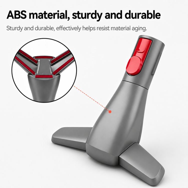 Accessorio per materassi per aspirapolvere Dyson V15 / V11 / V10 / V8 / V7, con angolo regolabile a 30 gradi. Spazzola per la polvere del letto., Single Attachment, Hose+Attachment