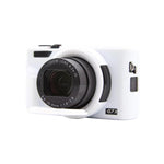 Custodia protettiva in silicone con copriobiettivo per Canon PowerShot G7 X Mark III.