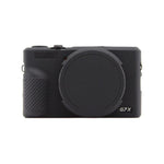 Custodia protettiva in silicone con copriobiettivo per Canon PowerShot G7 X Mark III.