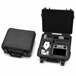 Custodia protettiva antiurto per drone DJI Lito 1 / X1, portatile e impermeabile per esterni., Black No Shoulder Strap, Black With Shoulder Strap