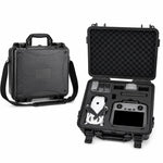Custodia protettiva antiurto per drone DJI Lito 1 / X1, portatile e impermeabile per esterni., Black No Shoulder Strap, Black With Shoulder Strap