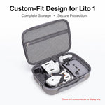 Custodia per il kit del drone DJI Lito 1, borsa a tracolla portatile per esterni.