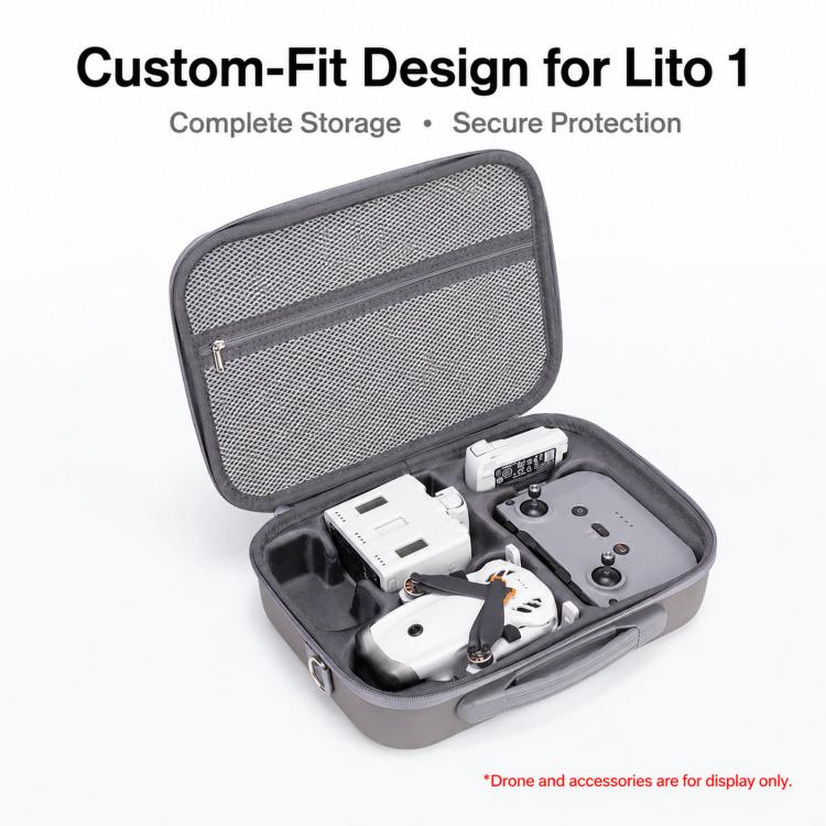 Custodia per il kit del drone DJI Lito 1, borsa a tracolla portatile per esterni.