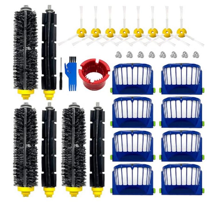Kit di ricambio 24 in 1 per iRobot Roomba serie 600, modelli 690, 694, 650, 620, 660, 651 e 614., 24 In 1