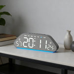 Sveglia digitale con caricatore USB, precisa al secondo, orologio da scrivania a LED