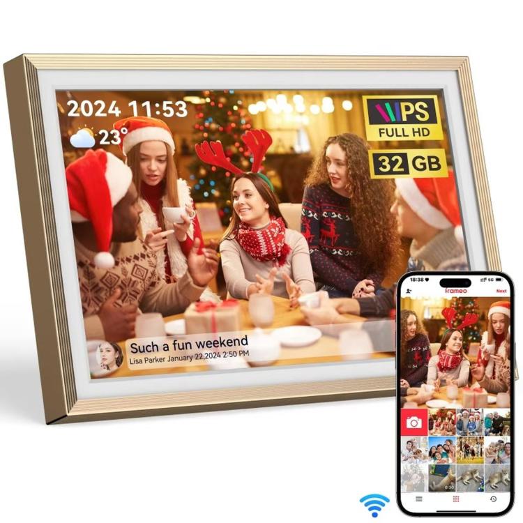 Cornice digitale 10,1 pollici Uhale con Wi-Fi e touchscreen