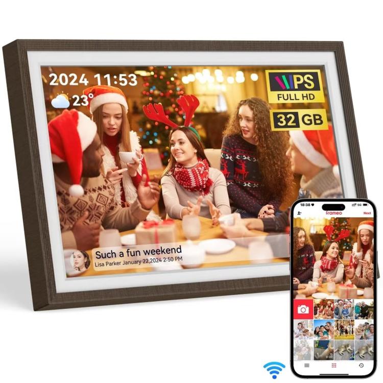 Cornice digitale 10,1 pollici Uhale con Wi-Fi e touchscreen