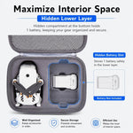 Borsa portaoggetti per drone DJI Lito 1 e telecomando standard, borsa a tracolla portatile per esterni.