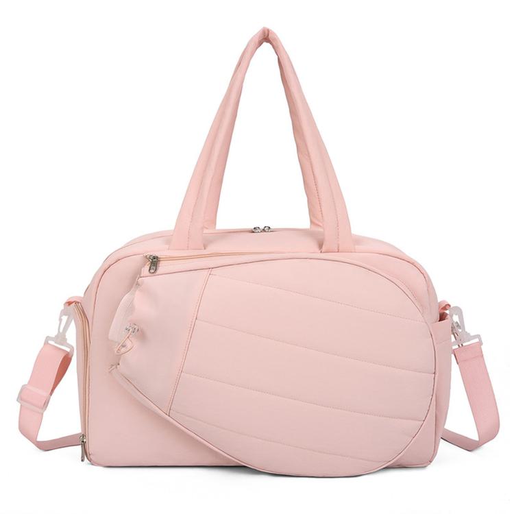 Borsa da tennis impermeabile, borsa da palestra con scomparto per scarpe e porta racchetta per pickleball, ideale per viaggi e sport.