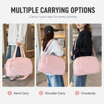 Borsa da tennis impermeabile, borsa da palestra con scomparto per scarpe e porta racchetta per pickleball, ideale per viaggi e sport.