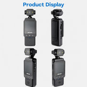 Videocamera indossabile WiFi 1080P con obiettivo girevole e schermo da 1,6 pollici, ideale per lo sport e come action camera tascabile con clip., DV01 1080P