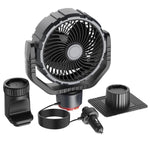 Ventola per auto silenziosa con regolazione continua 12V/24V