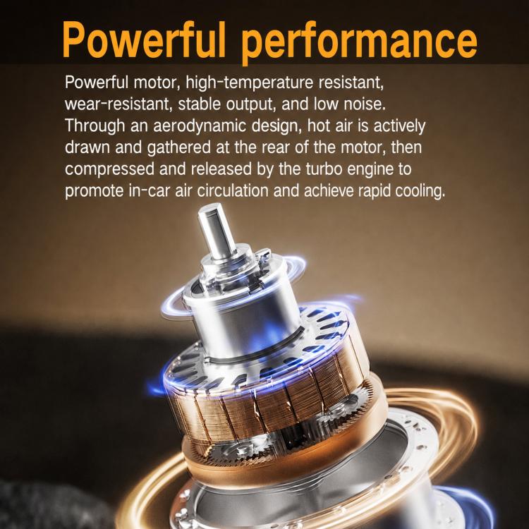 Ventola per auto silenziosa con regolazione continua 12V/24V