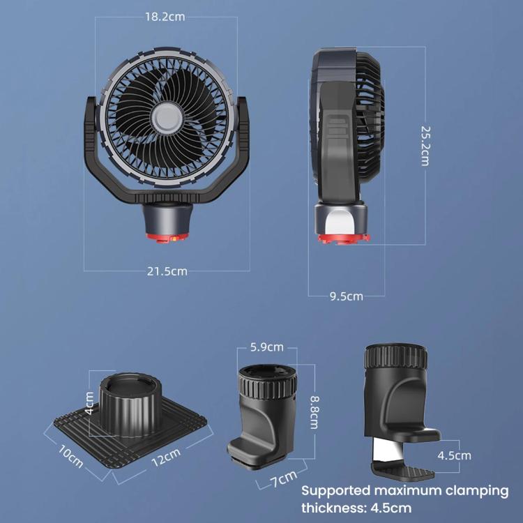 Ventola per auto silenziosa con regolazione continua 12V/24V