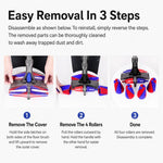 Per la testina di ricambio con rullo morbido per l'aspirapolvere Dyson SV50 Pencilvac Multi-Directional Cleaner., Soft Roller Brush