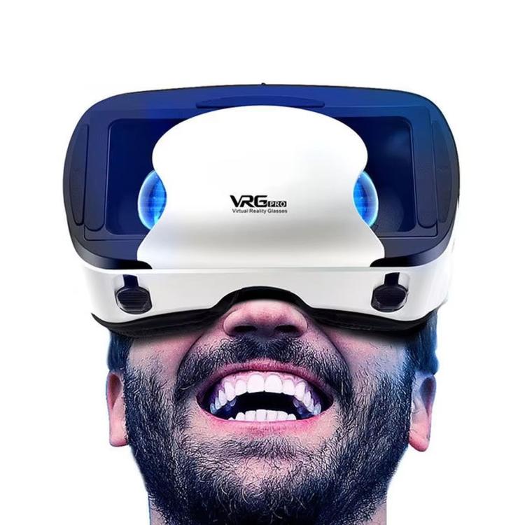 Occhiali intelligenti per realtà virtuale 3D VRG Pro Mobile, Blue Light (White)