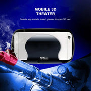Occhiali intelligenti per realtà virtuale 3D VRG Pro Mobile, Blue Light (White)