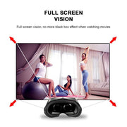 Occhiali intelligenti per realtà virtuale 3D VRG Pro Mobile, Blue Light (White)