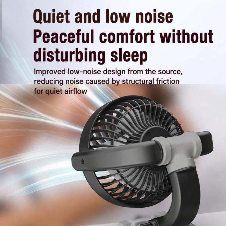Ventilatore auto F5504 con supporto telefono regolabile