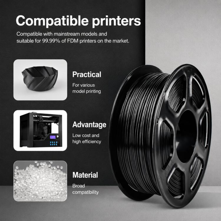 Filamento PETG 1,75 mm bobina 1 kg per stampa 3D