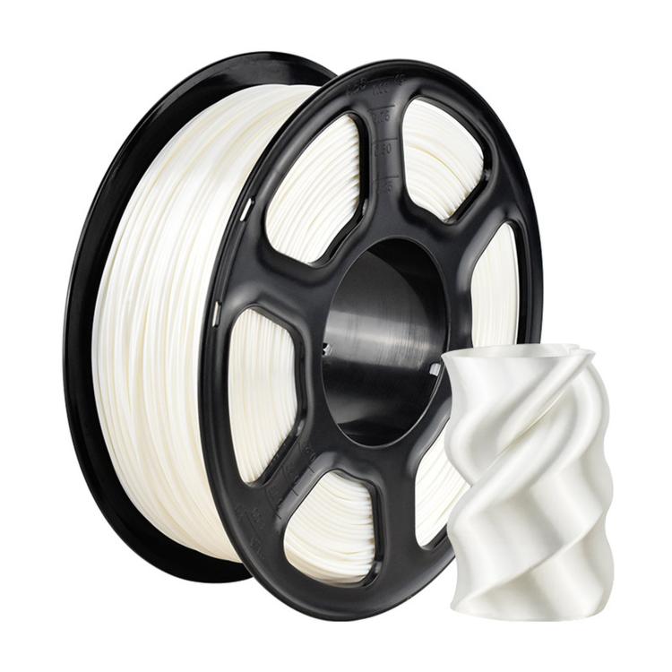 Filamento PLA Silk per stampante 3D, 1,75 mm, bobina da 1 kg, finitura lucida metallizzata, materiale per stampa 3D