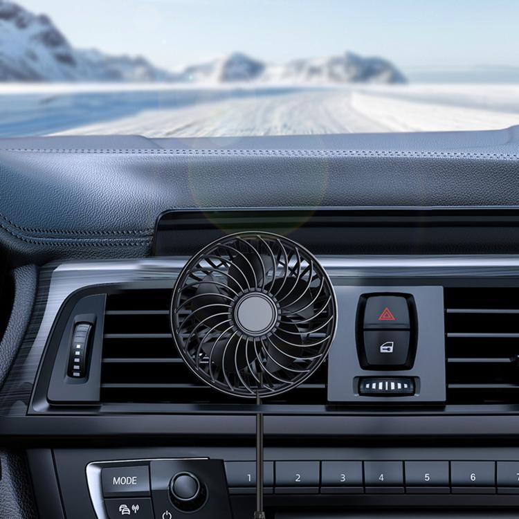 Ventilatore USB silenzioso 3 velocità per bocchette auto