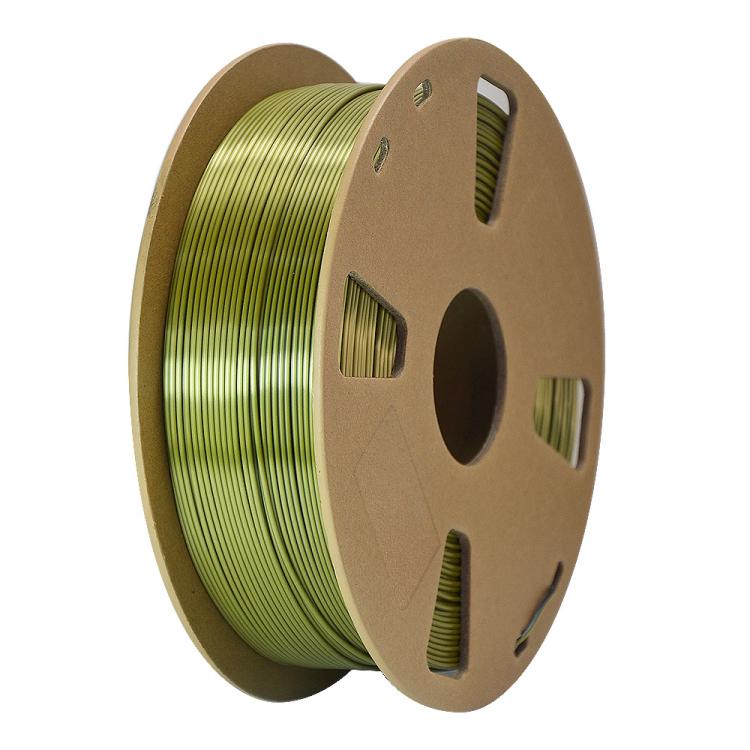 Filamento PLA bicolore effetto seta 1,75 mm bobina 1 kg